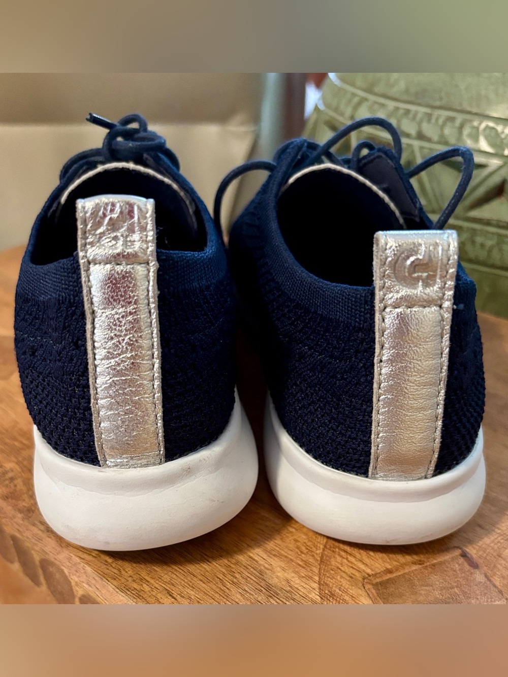 Cole Haan 2.ZEROGRAND Stitchlite Wingtip Oxfords Knit Lace-Up Sneakers - size 7 - Picture 3 of 13